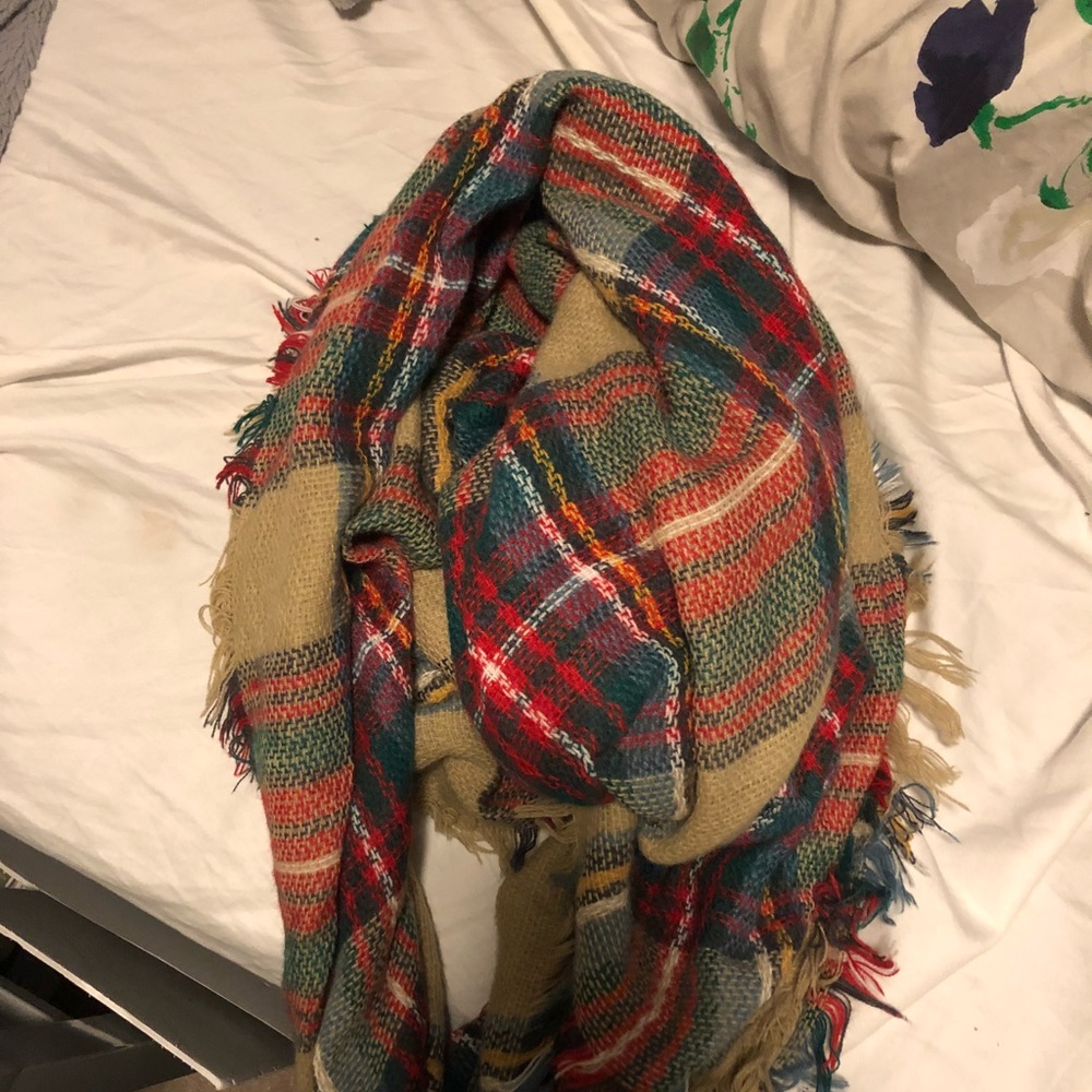 Fall multicolor scarf